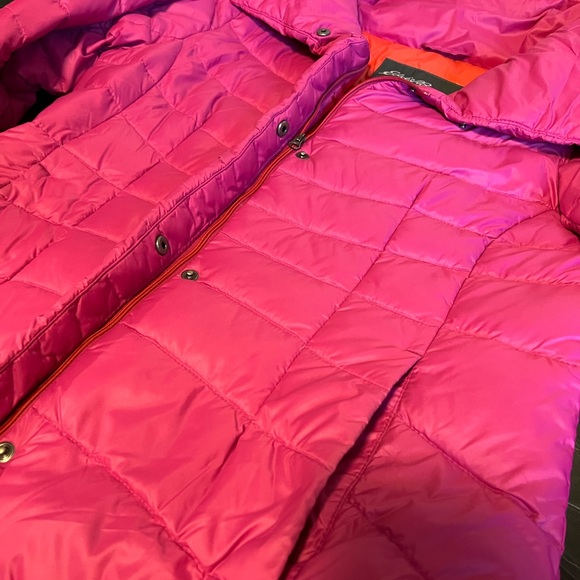Eddie Bauer pink puffer jacket - Picture 4 of 4